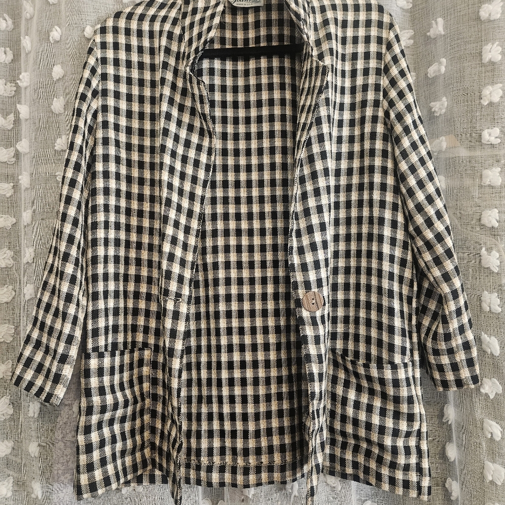 Vintage Women's Joanna Blazer One Button Pockets🌟